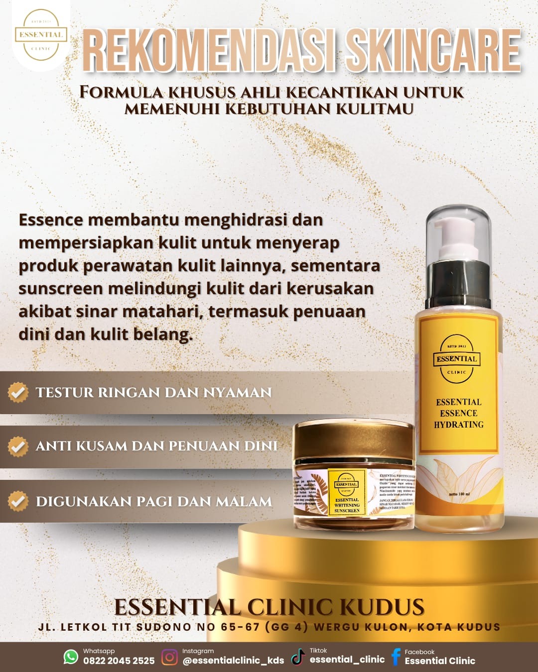 Flyer Essential Clinic 3 Flyer Essential Clinic 3